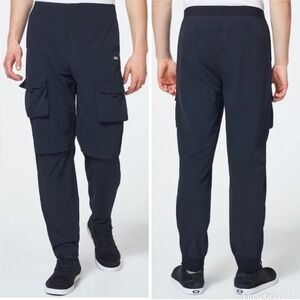 Oakley Black Cargo Pants Regular Fit